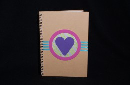 Purple Heart Notebook