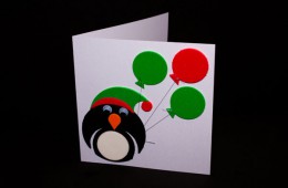 Festive Balloon Penguin